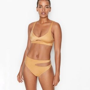 Victoria’s Secret Metalic Bikini Bottoms New